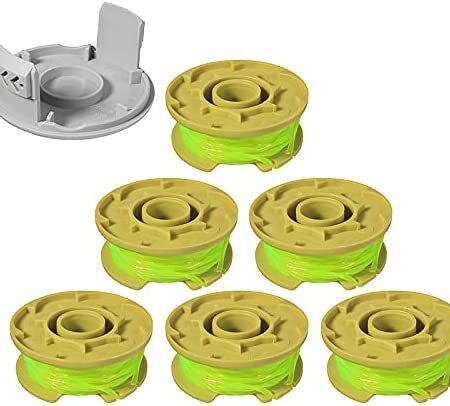 Thten 11ft 0.080" Replacement Trimmer Spool for Ryobi One Plus AC80RL3 18v 24v and 40v Cordless Trimmers Line Refills Weed Wacker Auto-Feed Twist Single Line Parts