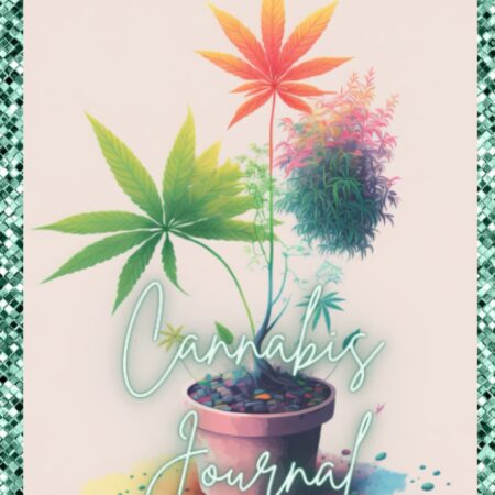 Cannabis Journal: Marijuana consumption notebook, hardback cannabis journal, medical log book, marijuana mama, 6x9", 256 pages, log book for record keeping different strains & their effects