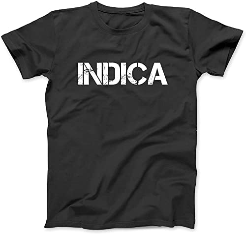 Indica Marijuana Weed Cannabis Pot Smoker T-Shirt Men Women Plus Size XL-6XL | Made in USA | by VnSupertramp Apparel